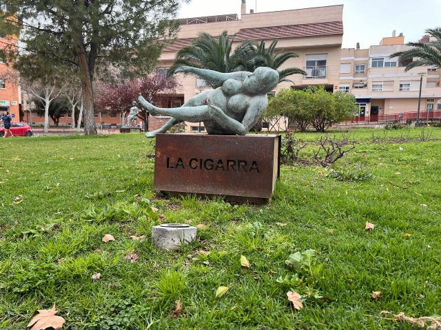 Huermur logra la protección cultural definitiva de las esculturas del parque Antonio Campillo en Murcia - 1, Foto 1