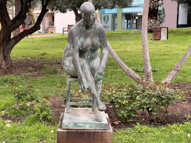 Huermur logra la protección cultural definitiva de las esculturas del parque Antonio Campillo en Murcia - 2, Foto 2