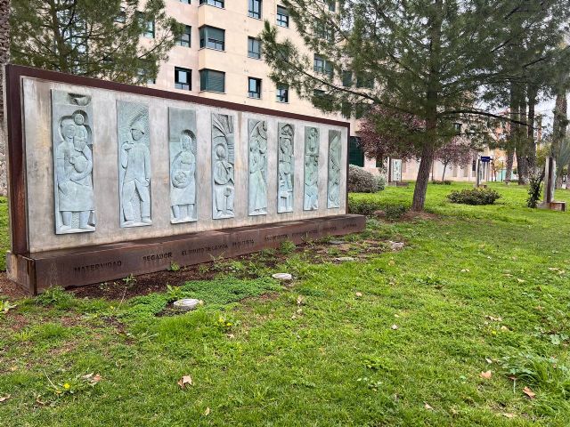Huermur logra la protección cultural definitiva de las esculturas del parque Antonio Campillo en Murcia - 5, Foto 5