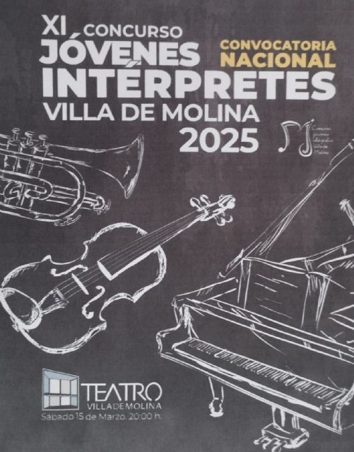El Teatro Villa de Molina acoge la Gala Final del undécimo Concurso Jóvenes Intérpretes 2025 el sábado 15 de marzo - 1, Foto 1