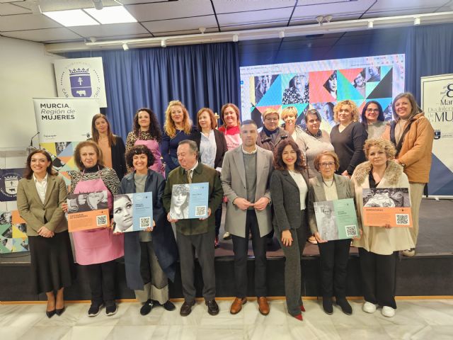 El proyecto ´Murcia, Región de Mujeres´ resalta en Caravaca de la Cruz cinco trayectorias femeninas ejemplares en diferentes ámbitos - 1, Foto 1