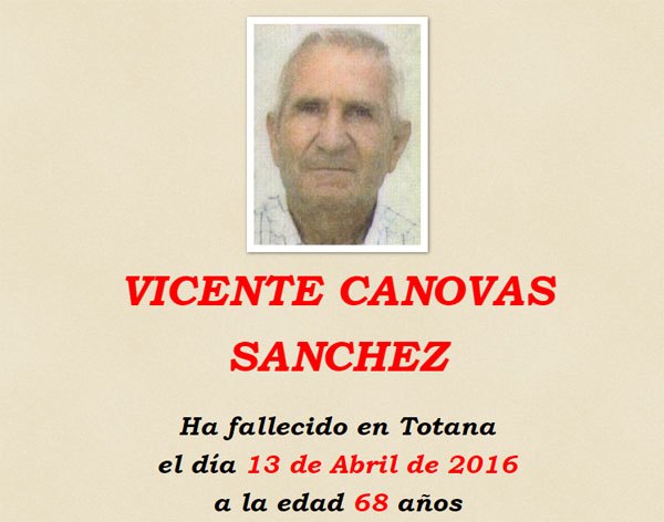 El Ayuntamiento lamenta el fallecimiento del que fuera fundador de PADISITO y presidente de la UD Paretón, Vicente Cánovas Sánchez - 2, Foto 2