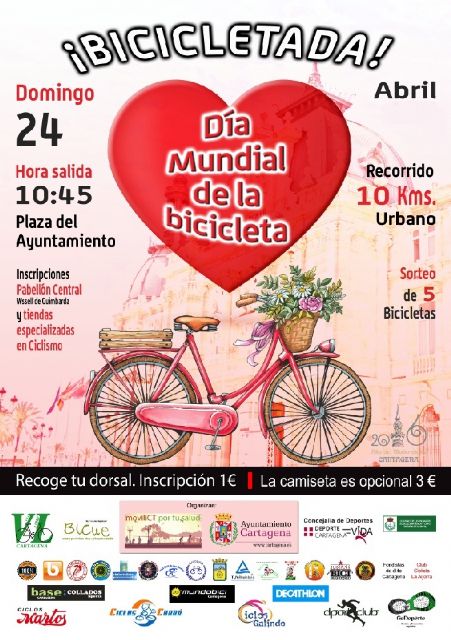Miles de bicicletas pedalearán por una Cartagena más saludable - 4, Foto 4