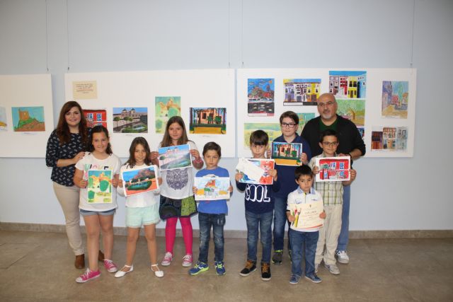Manuel Snchez y Juan Pagn ganadores del Concurso de Pintura Rpida al Aire Libre para escolares, Foto 1