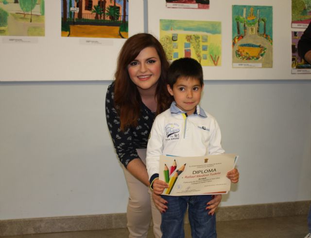 Manuel Snchez y Juan Pagn ganadores del Concurso de Pintura Rpida al Aire Libre para escolares, Foto 2