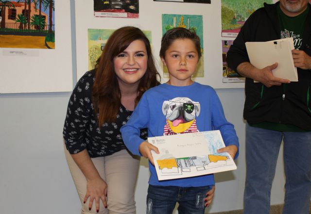 Manuel Snchez y Juan Pagn ganadores del Concurso de Pintura Rpida al Aire Libre para escolares, Foto 3