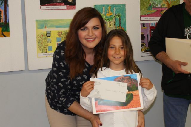 Manuel Snchez y Juan Pagn ganadores del Concurso de Pintura Rpida al Aire Libre para escolares, Foto 4