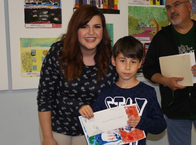 Manuel Snchez y Juan Pagn ganadores del Concurso de Pintura Rpida al Aire Libre para escolares, Foto 5