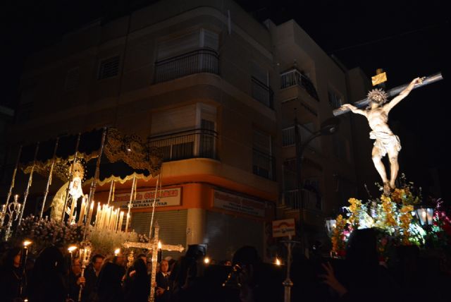 Sobrecogedor silencio al paso del Cristo de la Agonía - 2, Foto 2