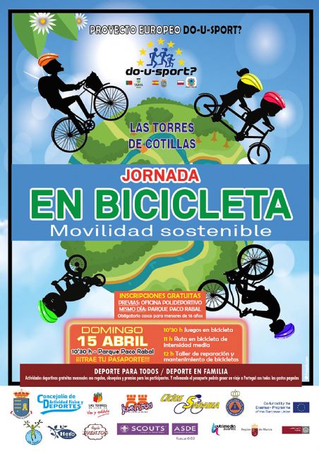 El proyecto europeo 'Do-U-Sport' invita a pasar una mañana disfrutando de las bicicletas - 1, Foto 1