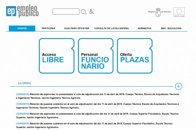 La Comunidad informa por Facebook, Twitter y Whatsapp de las novedades en empleo público - 1, Foto 1