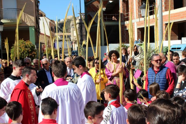 Los lumbrerenses se visten de hebreos en la procesión del Domingo de Ramos - 1, Foto 1