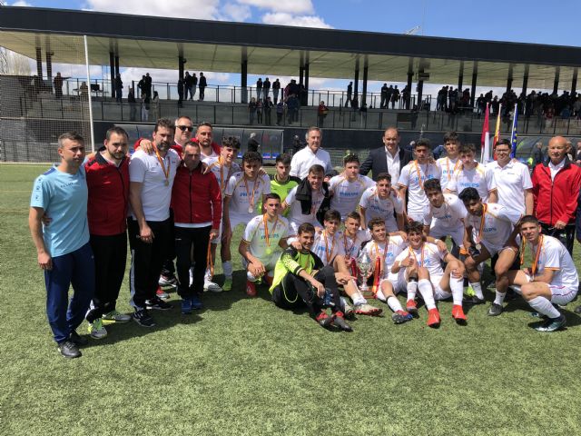 Dos títulos nacionales, un campeonato de España para el fútbol sala alevín y un subcampeonato para el fútbol juvenil, han recaído este fin de semana para las bases de la Región de Murcia. - 1, Foto 1