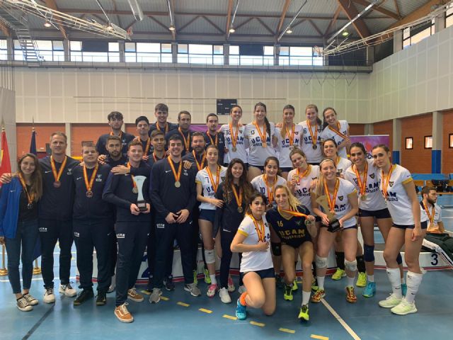 Cuatro medallas más para la UCAM en fútbol sala, voleibol y balonmano - 3, Foto 3