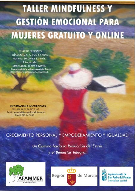 Igualdad imparte un taller online de Mindfulness y gestión emocional para reducir el estrés - 1, Foto 1