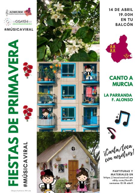 Proponen inundar las redes con el Canto a Murcia de La Parranda en el día del Bando - 1, Foto 1