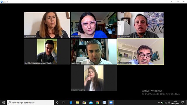 Videoconferencia con el Patrón Mayor de la Cofradía de Pescadores de Águilas - 1, Foto 1