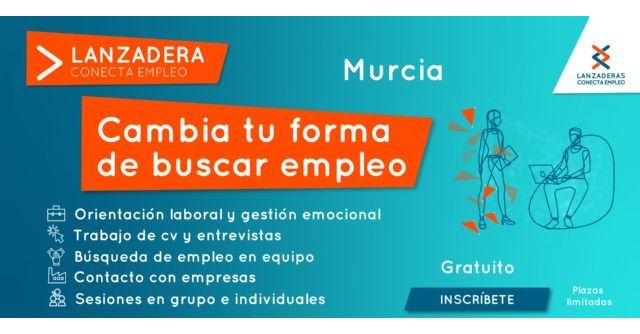 Murcia contará a partir de junio con una nueva Lanzadera Conecta Empleo - 1, Foto 1