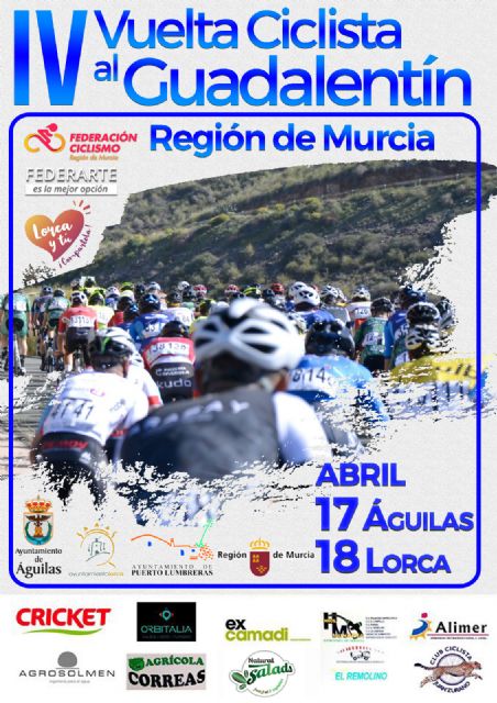 Este fin de semana se celebra la Vuelta Ciclista al Guadalentín-Región de Murcia, con salida y llegada en el Castillo de Lorca el domingo 18 de abril - 2, Foto 2
