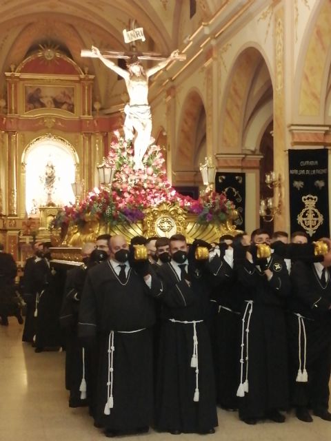 El PP con los cofrades del Cristo Crucificado - 3, Foto 3