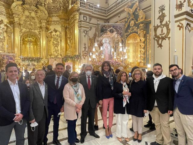 La alcaldesa de Archena visita la Semana Santa de Lorca - 2, Foto 2