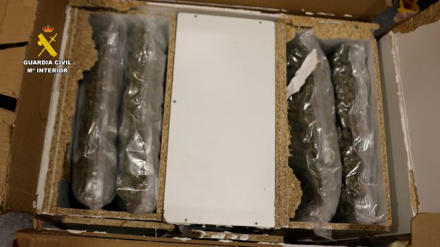 La Guardia Civil detiene en Murcia a dos personas que pretendían enviar marihuana a Alemania - 4, Foto 4