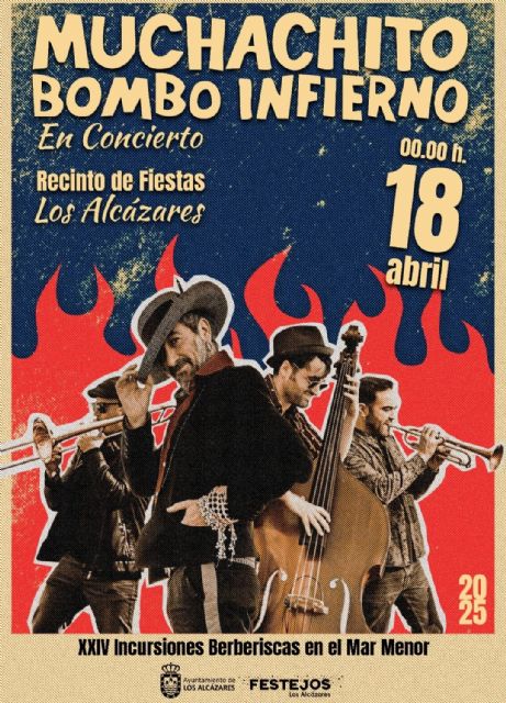 Muchachito Bombo Infierno desembarca en las Incursiones Berberiscas de Los Alcázares - 1, Foto 1