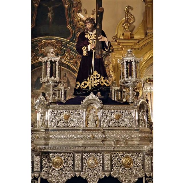 Sevilla . La fe se borda en oro, Ntro. Padre Jesús Nazareno estrena símbolo de amor y entrega en Alcalá del Río - 3, Foto 3