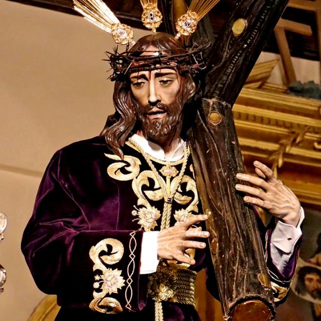 Sevilla . La fe se borda en oro, Ntro. Padre Jesús Nazareno estrena símbolo de amor y entrega en Alcalá del Río - 4, Foto 4