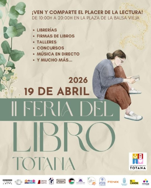 Totana celebra este domingo la II edición de la feria del libro en la plaza de la Balsa Vieja, Foto 7