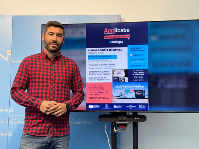Puerto Lumbreras volverá a recibir al autobús de la Fundación Integra Digital para una nueva formación gratuita de 'Applícate' - 2, Foto 2