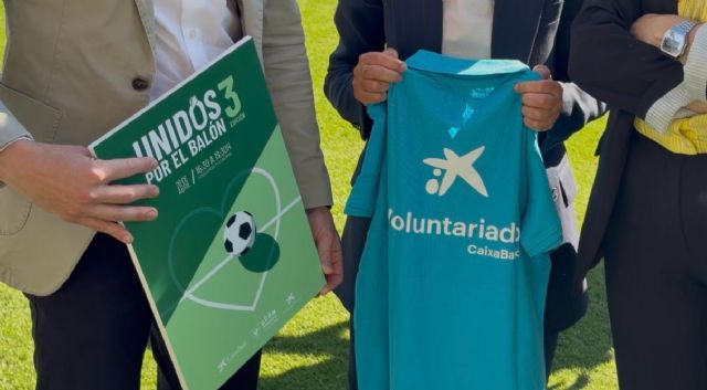 El Ayuntamiento de Murcia se une de nuevo con CaixaBank y UCAM Murcia C.F para la III edición de la campa&ntilde;a Unidos por el balón - 2, Foto 2