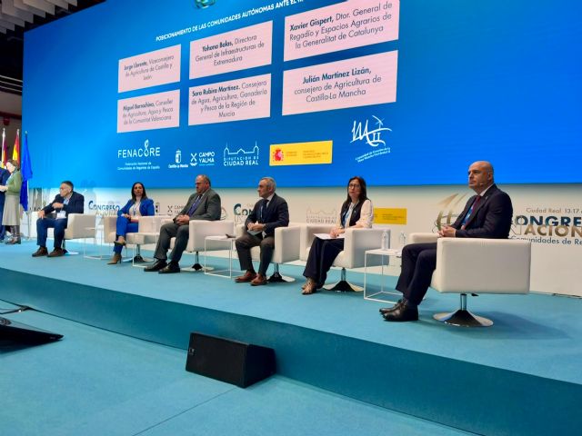 El Gobierno regional reivindica en el XVI Congreso Nacional de Fenacore el liderazgo de la Región en eficiencia hídrica - 2, Foto 2
