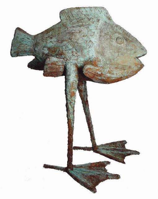 Como pez fuera del agua, el arte reciclado de Blas Miras en el  Palacio de Molina - 1, Foto 1