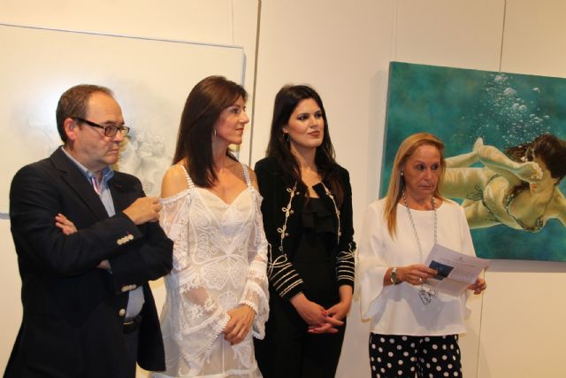 Perla Fuertes inaugura su exposicin Caja de agua II en el Real Casino de Murcia, Foto 2