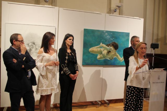 Perla Fuertes inaugura su exposicin Caja de agua II en el Real Casino de Murcia, Foto 3