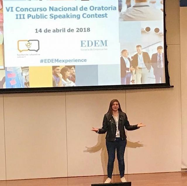 Silvia Cerdán, mejor oradora en inglés representa a España en Londres - 1, Foto 1