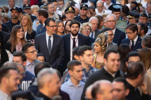 Fernando López Miras asiste a la eucaristía de despedida de la Virgen de la Fuensanta - 2, Foto 2