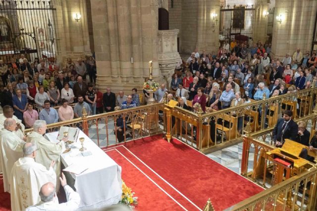 Fernando López Miras asiste a la eucaristía de despedida de la Virgen de la Fuensanta - 3, Foto 3