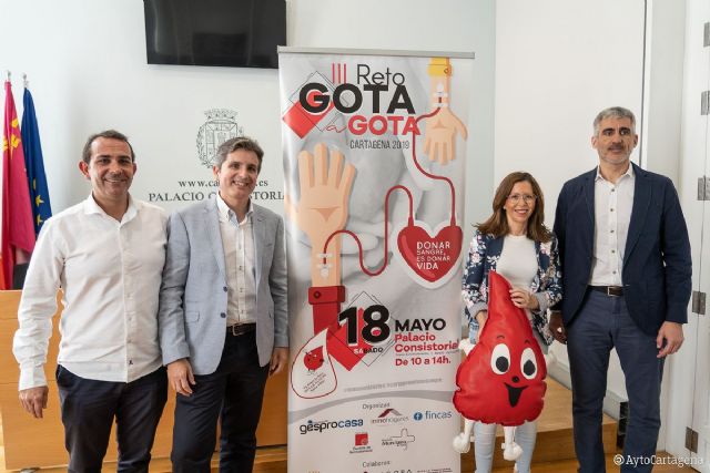 Cartagena donará sangre Gota a Gota por tercer año consecutivo - 1, Foto 1