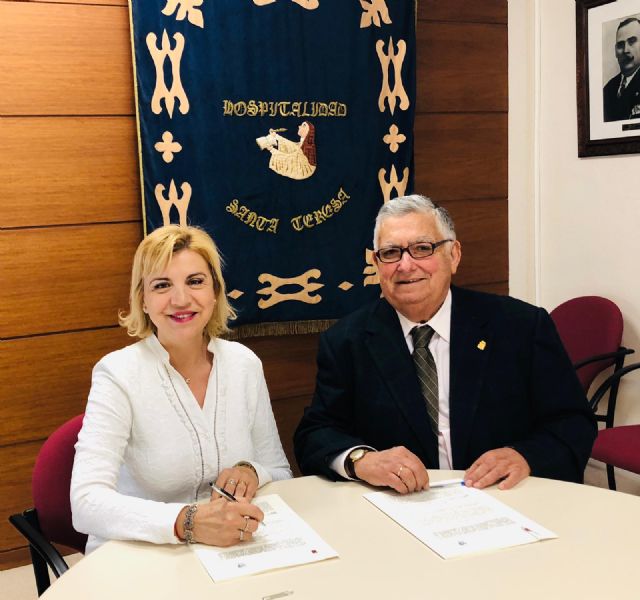 Familia firma un convenio para el mantenimiento del albergue de la Fundación Hospitalidad Santa Teresa de Cartagena - 1, Foto 1