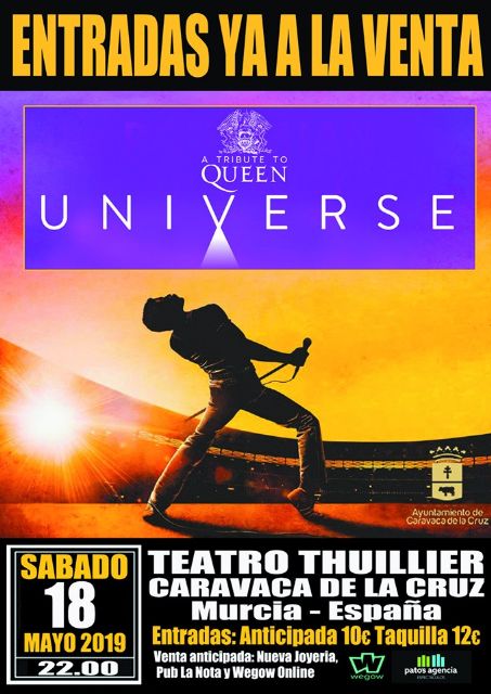El Thuillier de Caravaca acoge este sábado un concierto tributo a la mítica banda británica 'Queen' - 1, Foto 1