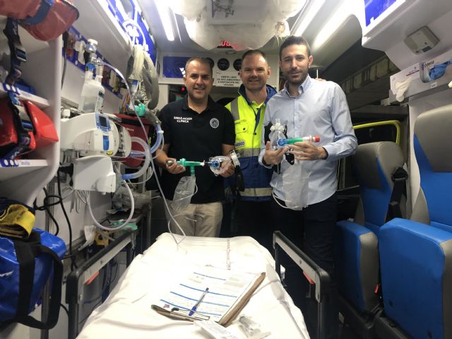 Expertos en urgencias de la UCAM diseñan un dispositivo respiratorio, económico y eficaz, para pacientes con COVID-19 - 1, Foto 1