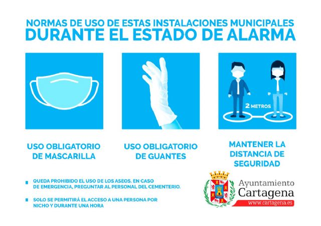 Los cementerios municipales abren sus puertas con estrictas normas sanitarias y de uso - 1, Foto 1