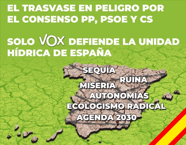 VOX se une a las manifestaciones en apoyo de los regantes y del Trasvase Tajo-Segura - 2, Foto 2