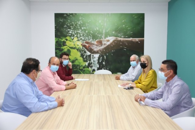 El Ayuntamiento muestra su apoyo a la Comunidad de Regantes de Alhama en defensa del trasvase Tajo-Segura, Foto 1