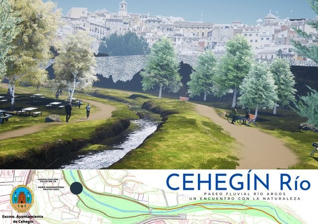 La alcaldesa presenta Cehegín Río, un proyecto encaminado a la creación de un paseo fluvial en el Río Argos - 2, Foto 2