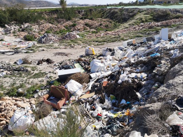 El Ayuntamiento de Lorca consigue que el titular de un terreno, ubicado en la Diputación de La Escucha, proceda a su descontaminación y recuperación - 1, Foto 1