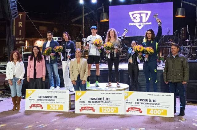 Noelia Juan y David Cantero, ganadores del XXXI Triatlón Villa de Fuente Álamo - 4, Foto 4