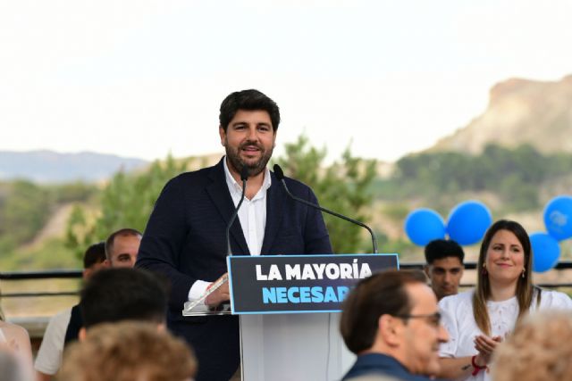 López Miras: Solo cabe un gobierno fuerte del PP con una mayoría contundente para que la Región de Murcia avance - 1, Foto 1